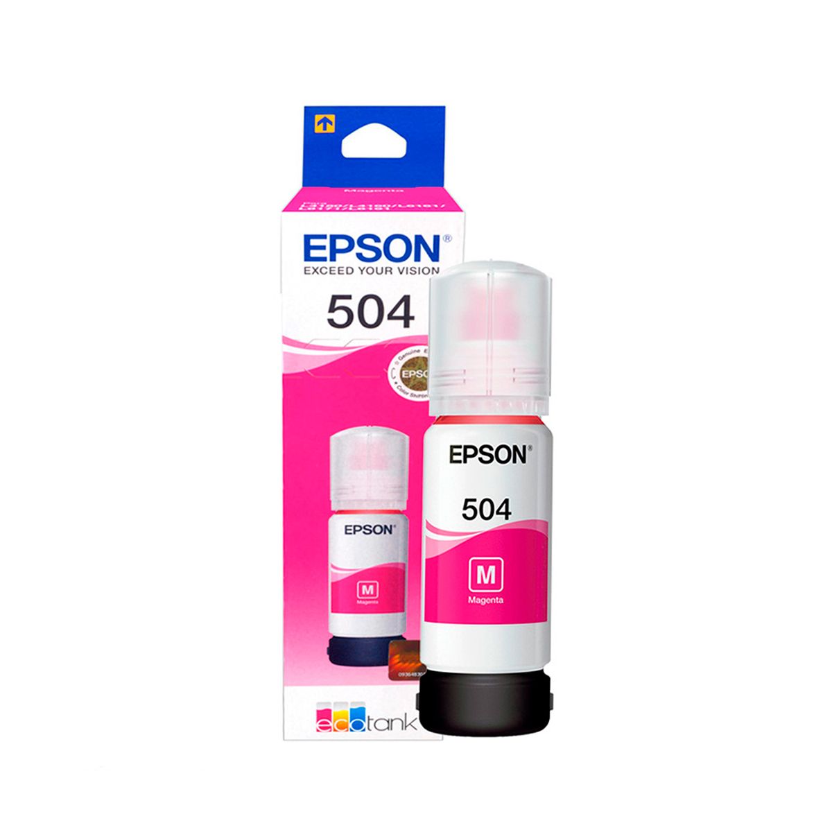 EPSON - TINTA EPSON 504 MAGENTA, 6000 PAG, L4150/4160/6161 P/N: T504320-AL
