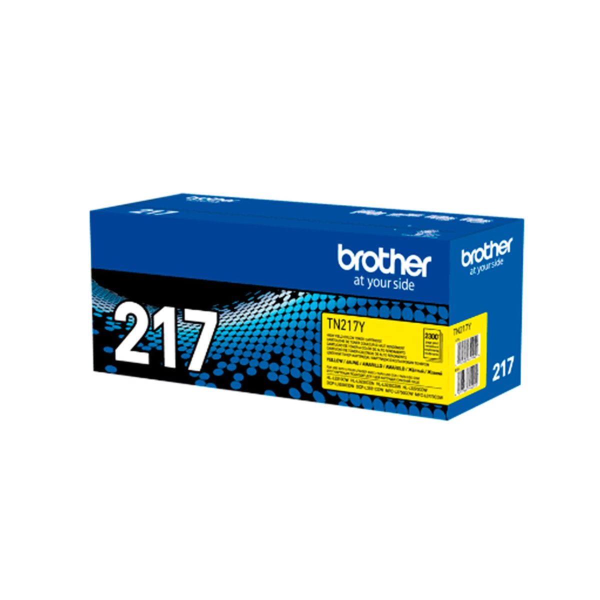 BROTHER - TONER BROTHER TN217Y AMARILLO, 2300 PAG, HL-L3270/L3551 P/N: TN217Y