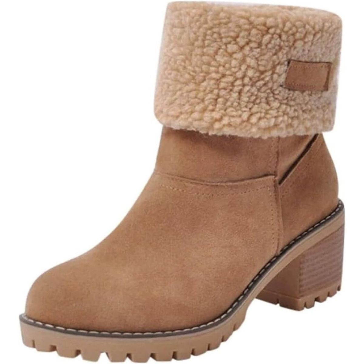 TIOZONEY - Botas de mujeres - Marrón