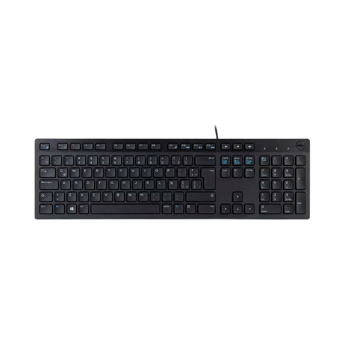 DELL - TECLADO DELL KB216 QWERTY, USB, COLOR NEGRO P/N: KB216-BK-LTN