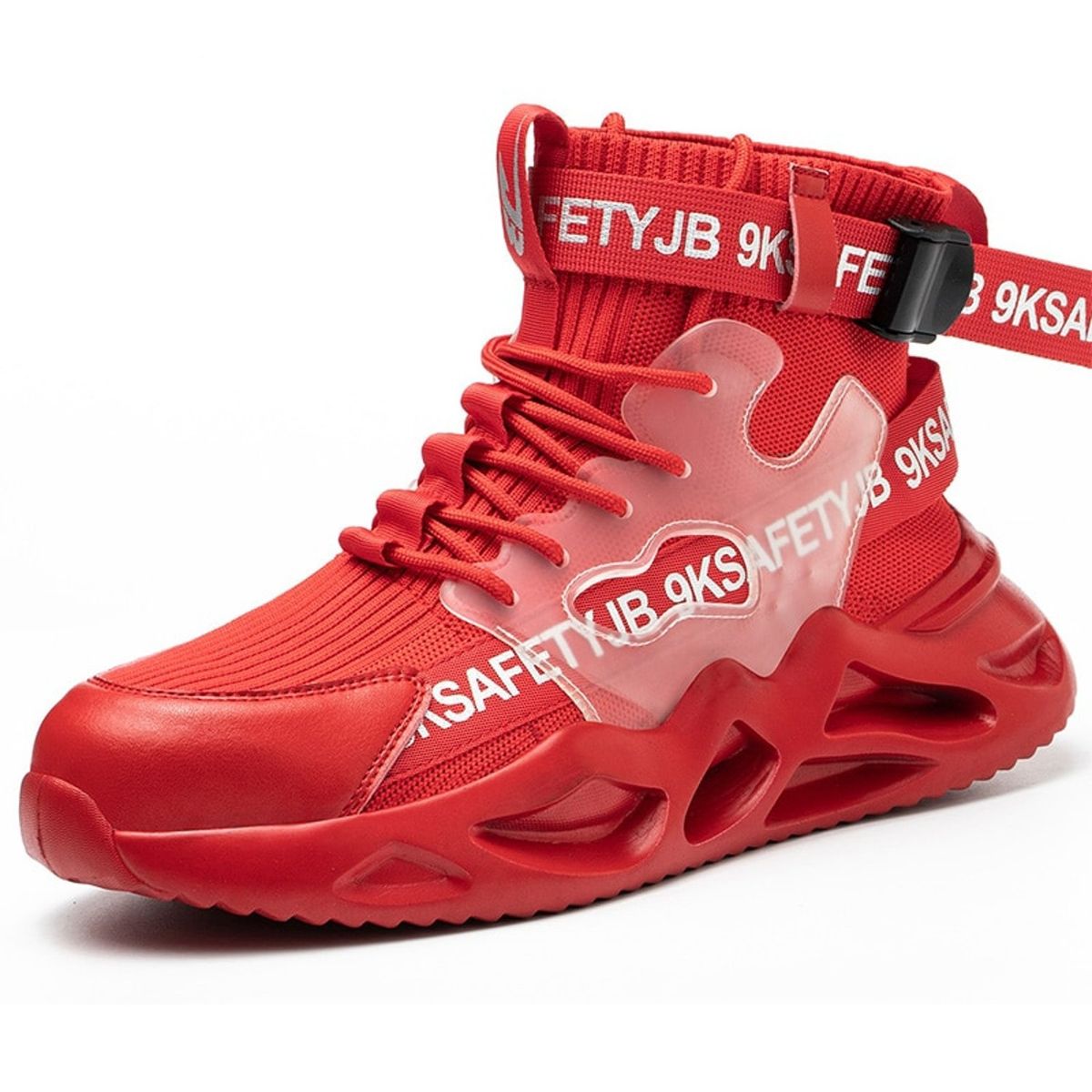 TIOZONEY - Zapatos de trabajo antiperforaciones para hombre