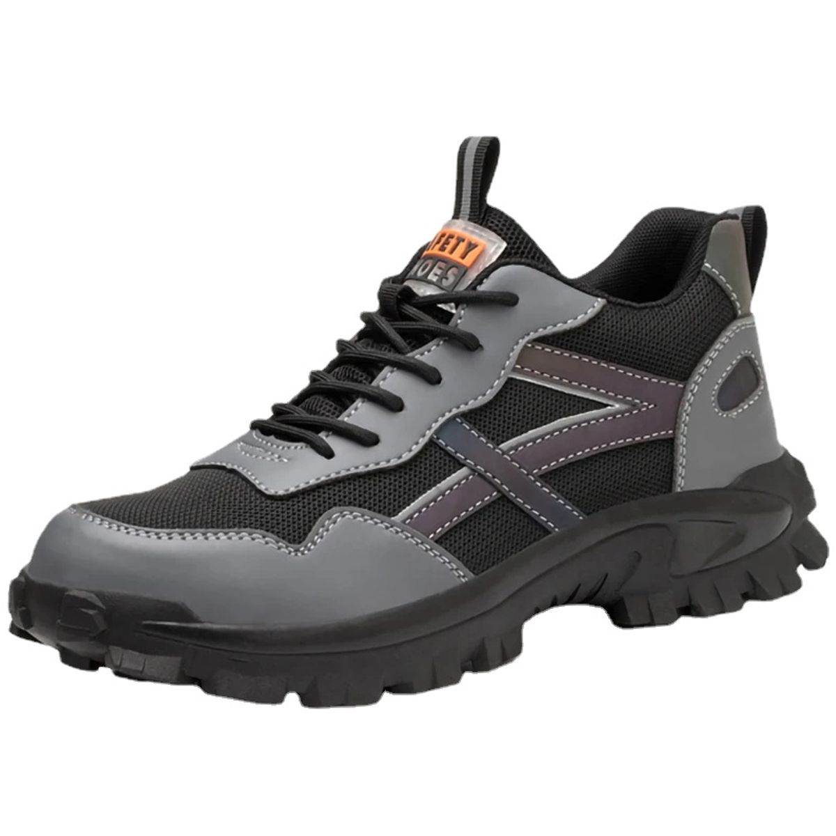 TIOZONEY - Botas de seguridad para el trabajo para hombre