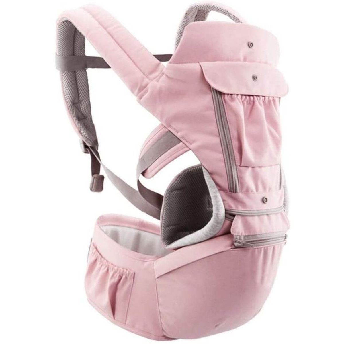 TIOZONEY - Mochila Cangurera Asiento Portabebé Ergonomica 0-36 Meses