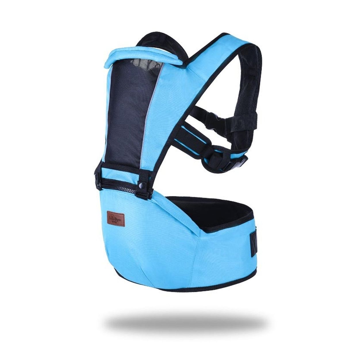 TIOZONEY - Portador De Bebé Hipseat Bebé Mochila Wrap Sling 0-36 Meses - Azul