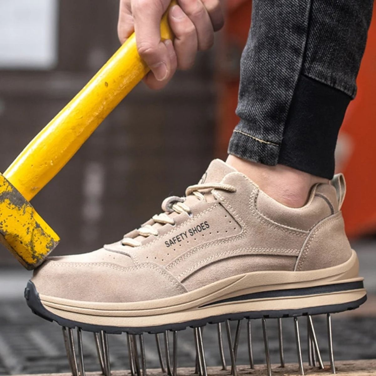 TIOZONEY - Zapatos indestructibles para hombre