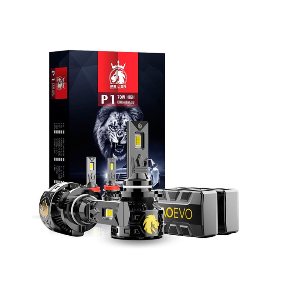 NAOEVO - Foco Led P1 Canbus H11 16800LM