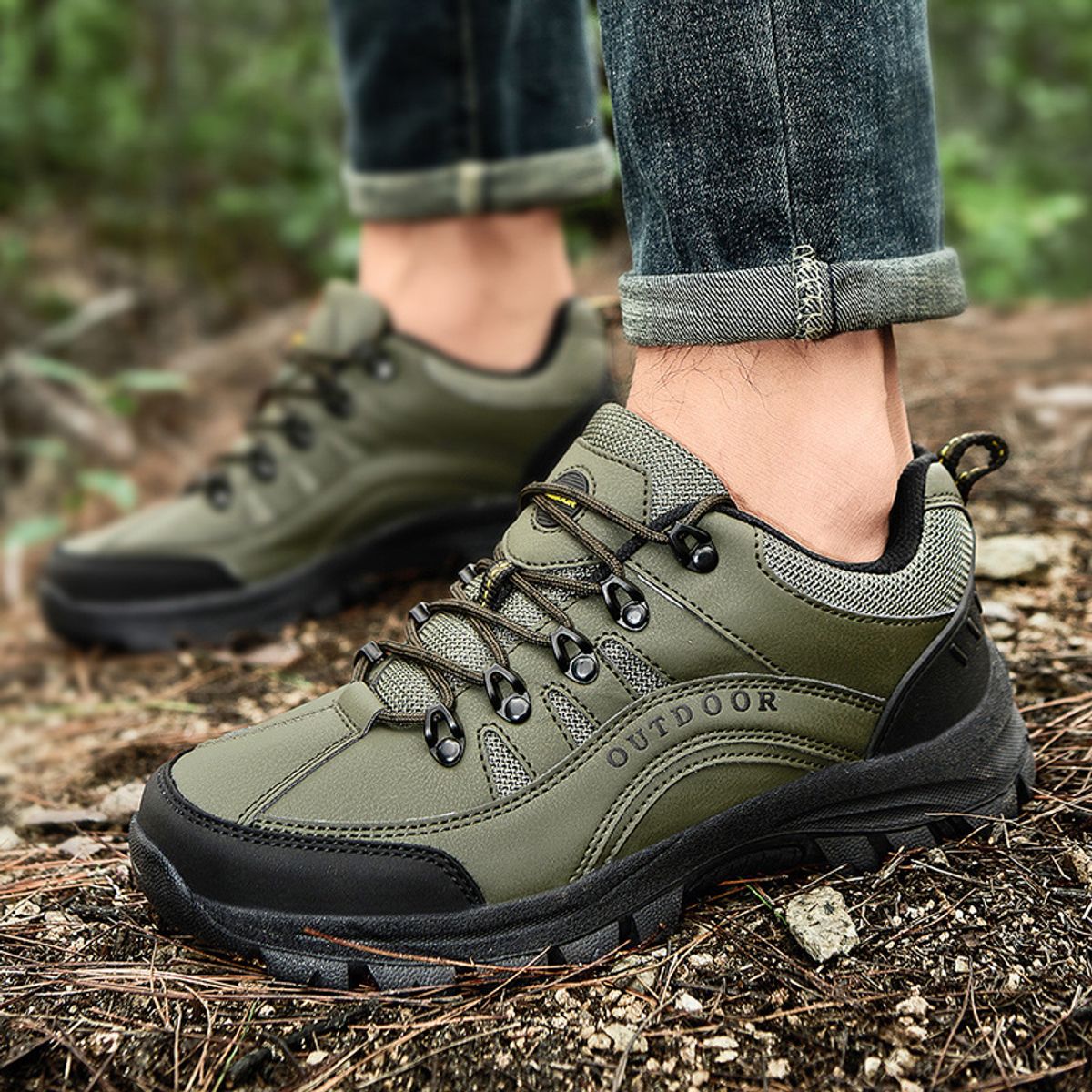 TIOZONEY - Zapatillas de Hombre Deportivas Trekking