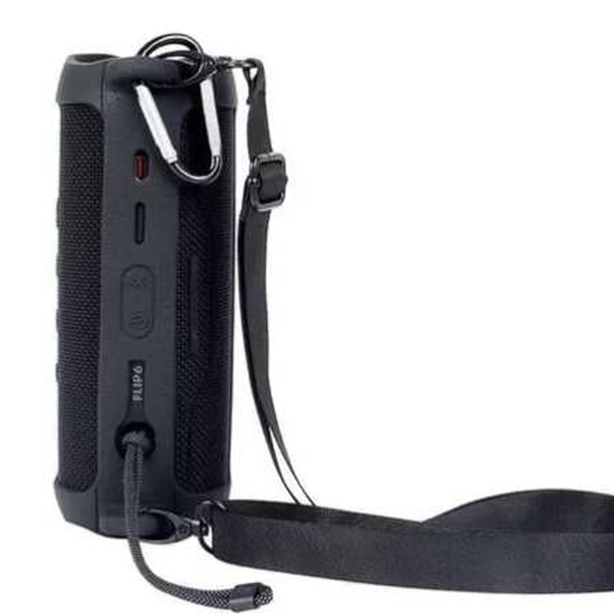 GENERICO - FUNDA CASE PROTECTOR SILICONA PARA JBL FLIP 6 COLOR NEGRO