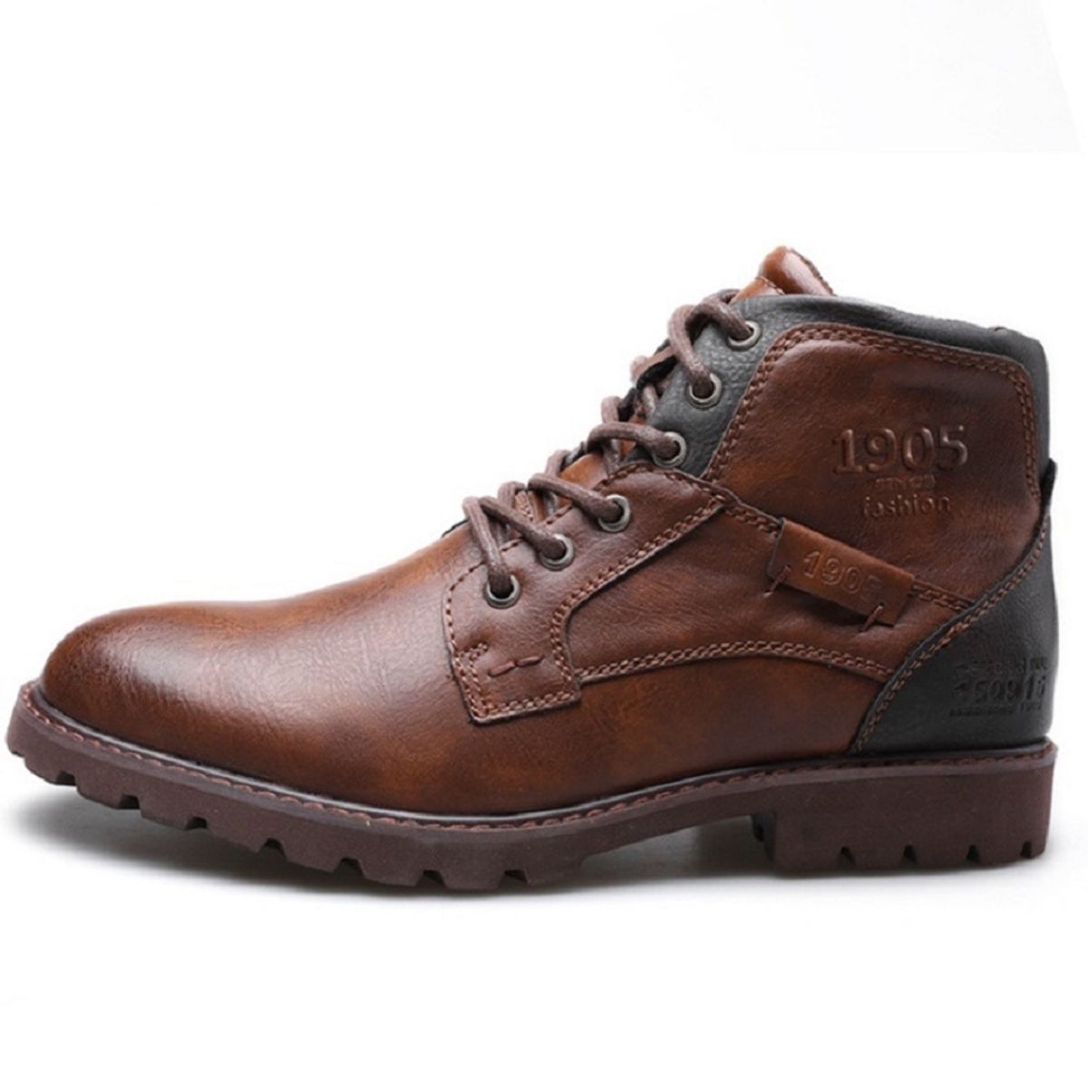 TIOZONEY - Botas para Hombre