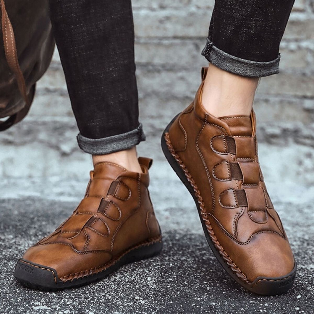 TIOZONEY - Botas para Hombre