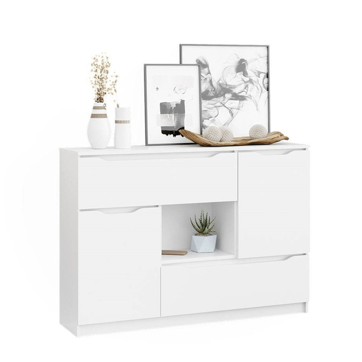 DIBA MUEBLES - Mueble Aparador Tessan Blanco DIBA Muebles