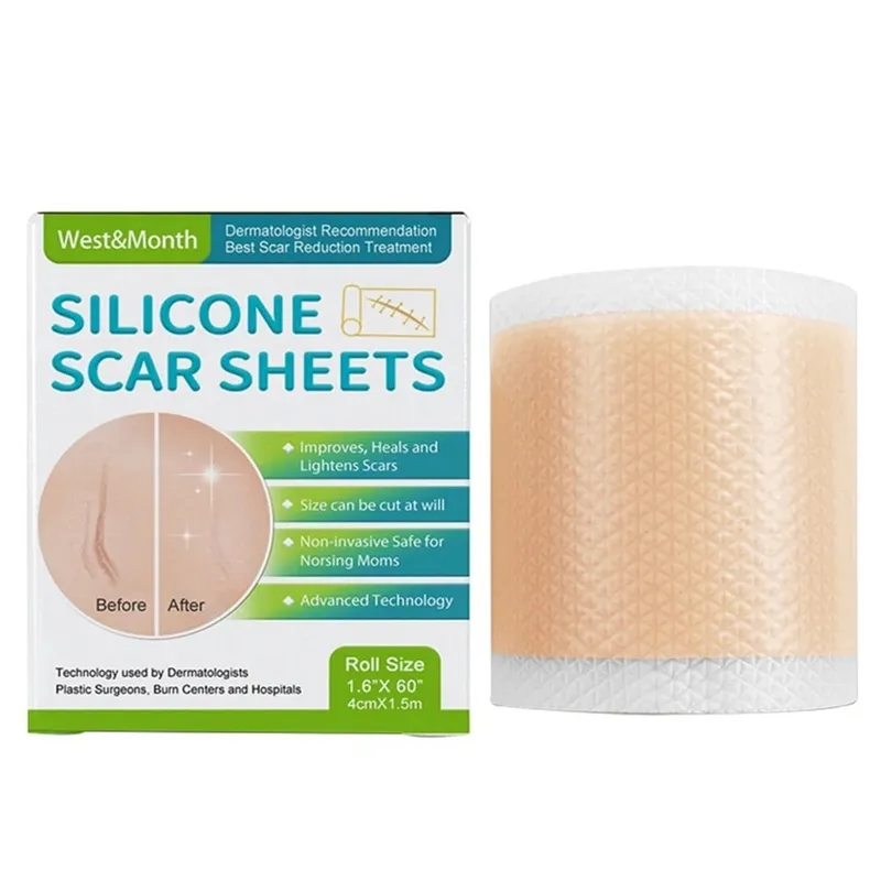 GENERICO - Parches Gel De Silicona Médica Reusables Cicatrices Cirugia