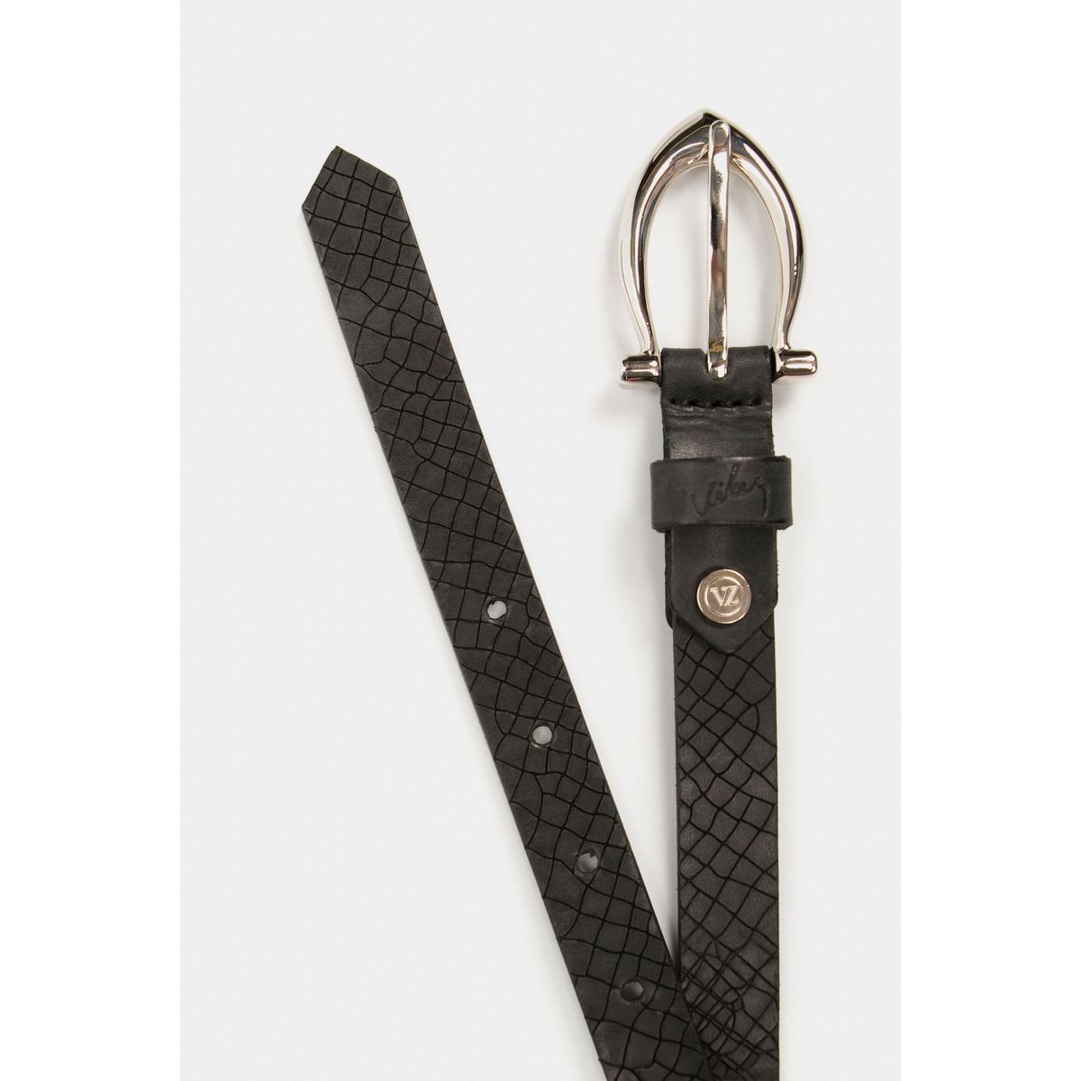 VELEZ - Vélez Correa Unifaz adya De Cuero Para Mujer Grabado Negro