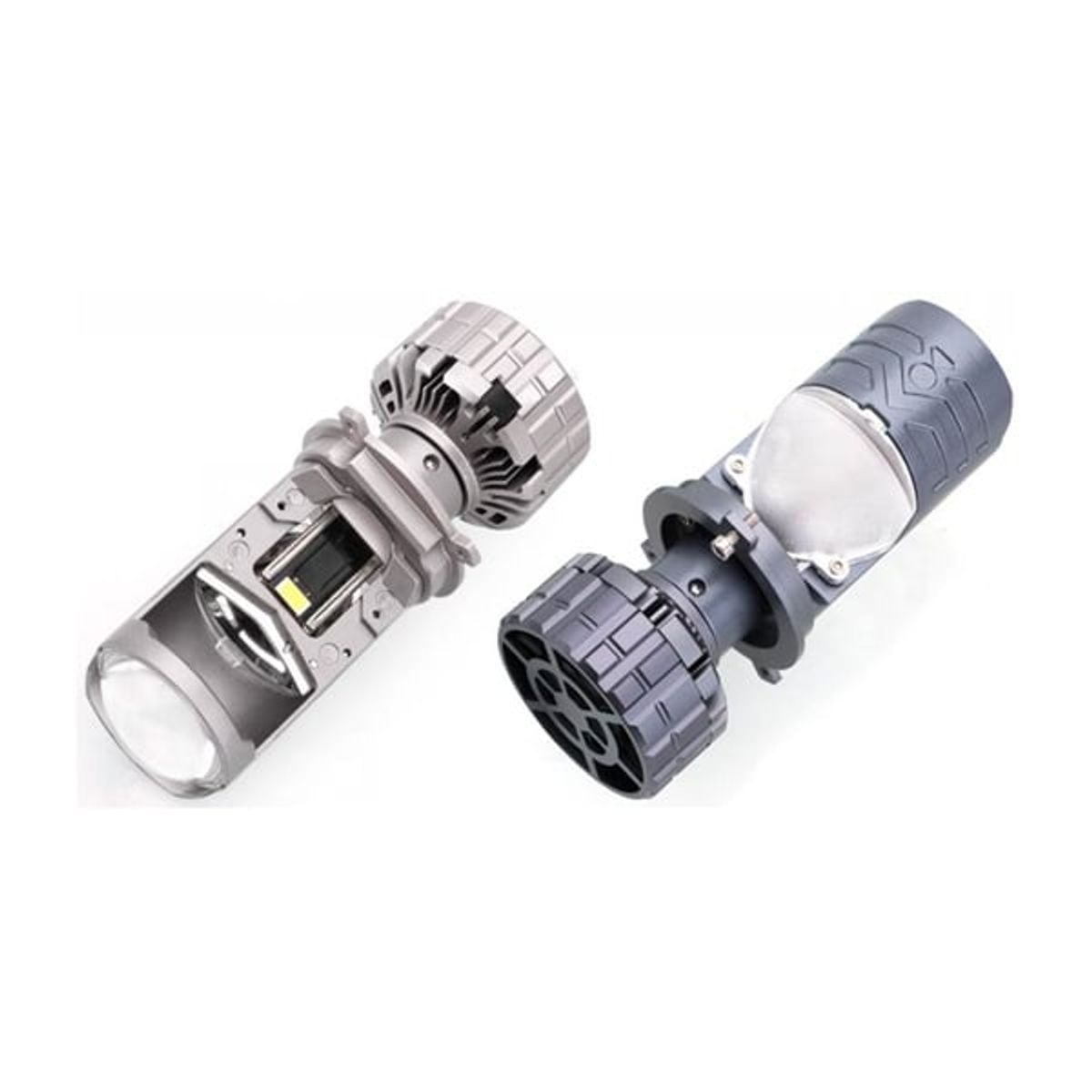 NAOEVO - Mini Proyector Bi-Led Láser H4 AM13 12000LM