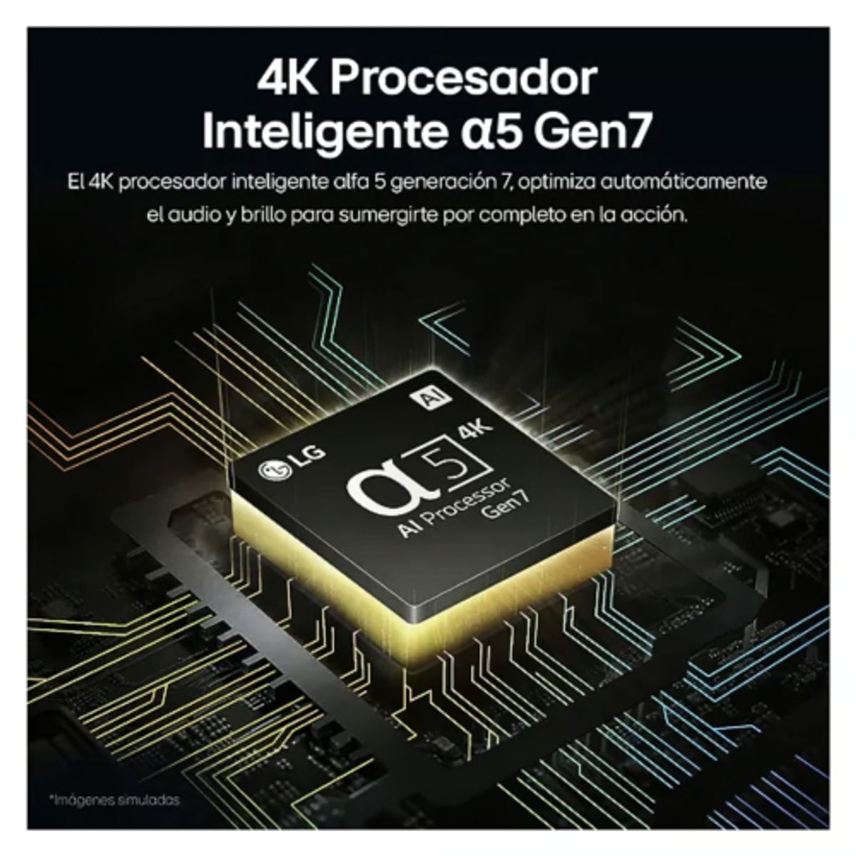 LG - TV LG 50 UHD 4K Smart ThinQ AI Smart 50UT7300PSA