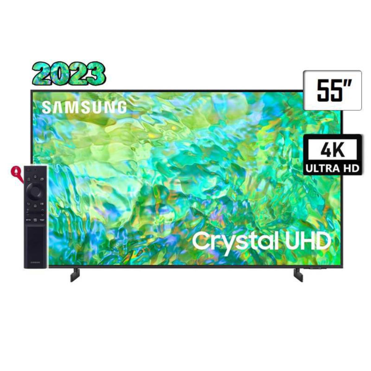 SAMSUNG - Televisor Samsung Smart TV 55 Crystal UHD 4K UN55DU8000