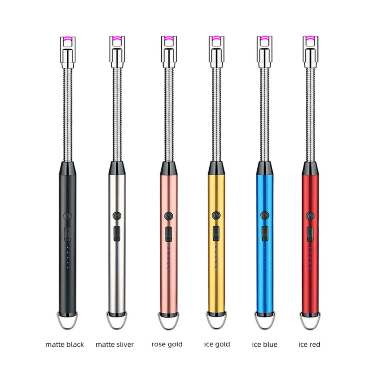 GENERICO - Encendedor Electrico Recargable 360 Flexible