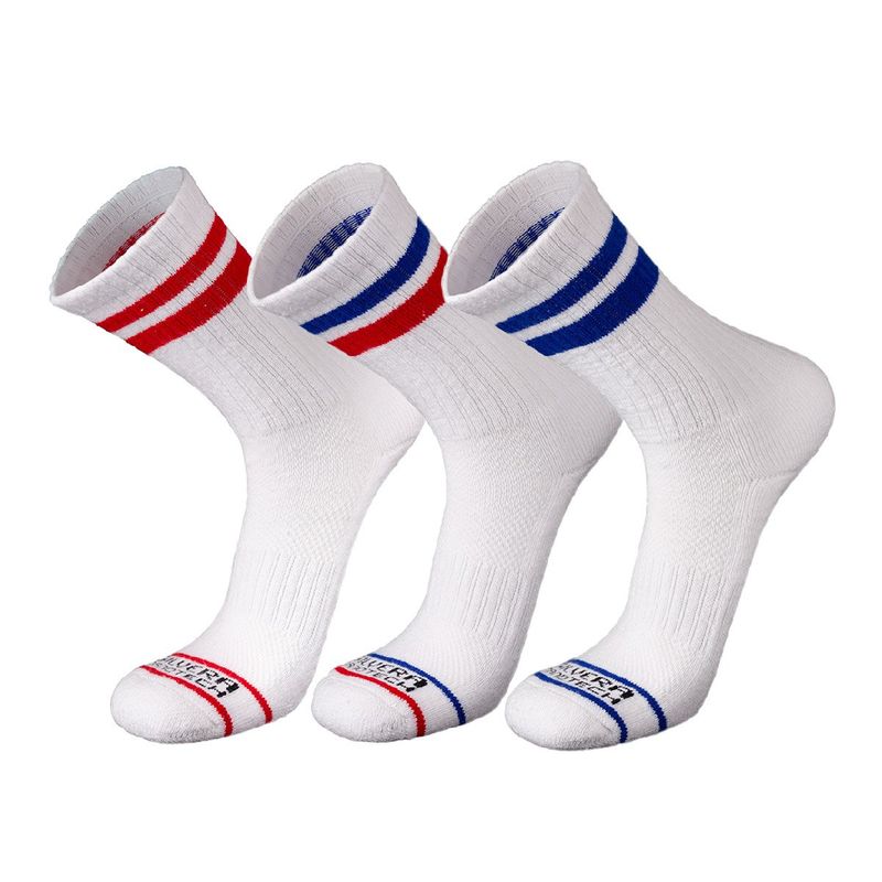 SILVERA NANOTECH - Medias deportivas tenis running ciclismo uso diario gym 3 pack