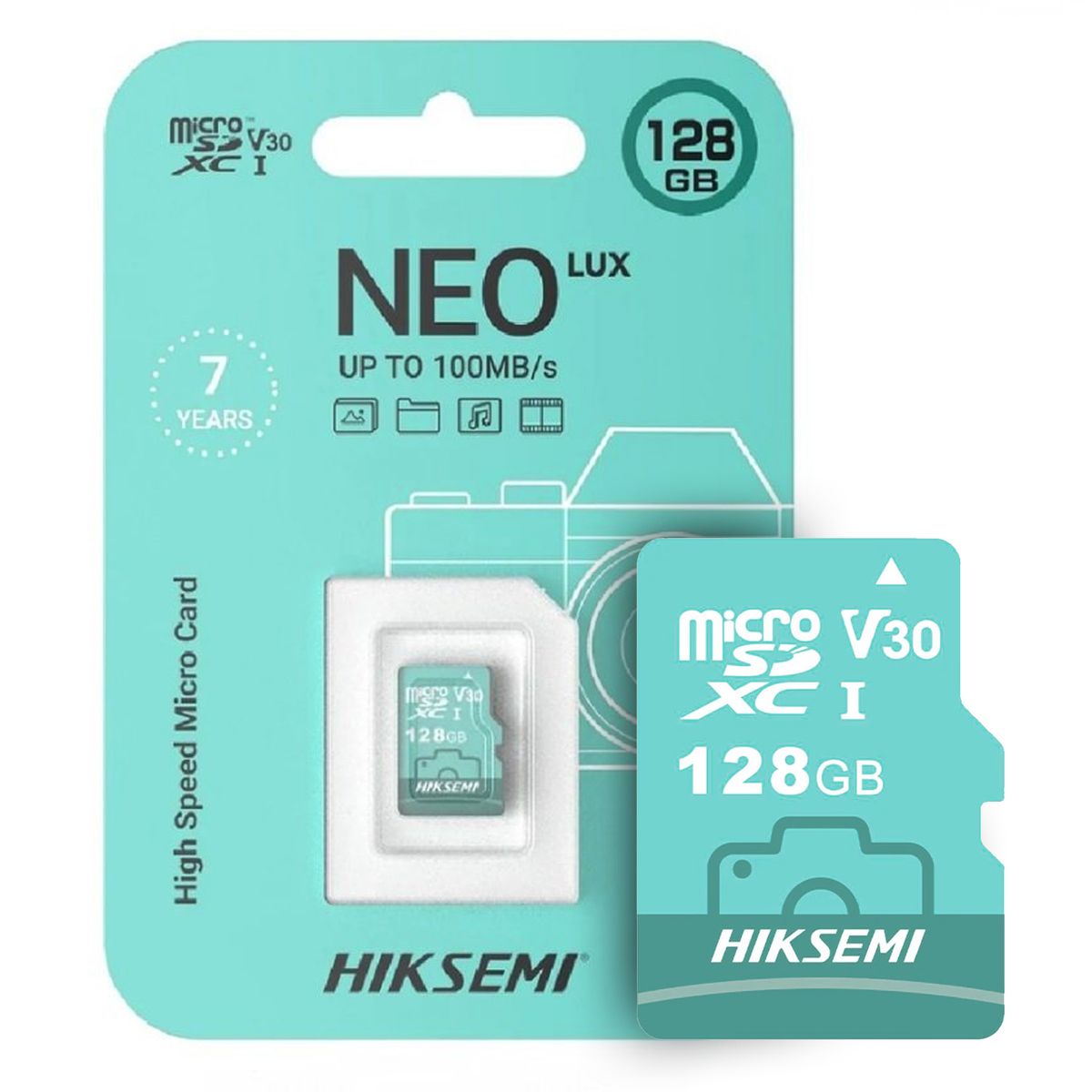 HIKVISION - MEMORIA MICRO SD 128GB HIKSEMI CLASS 10