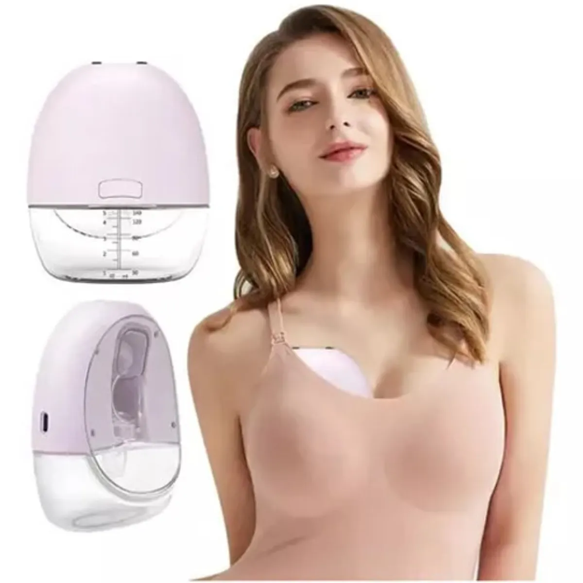 TECH CARE - Extractor de Leche Materno Manos libres Super Delgado