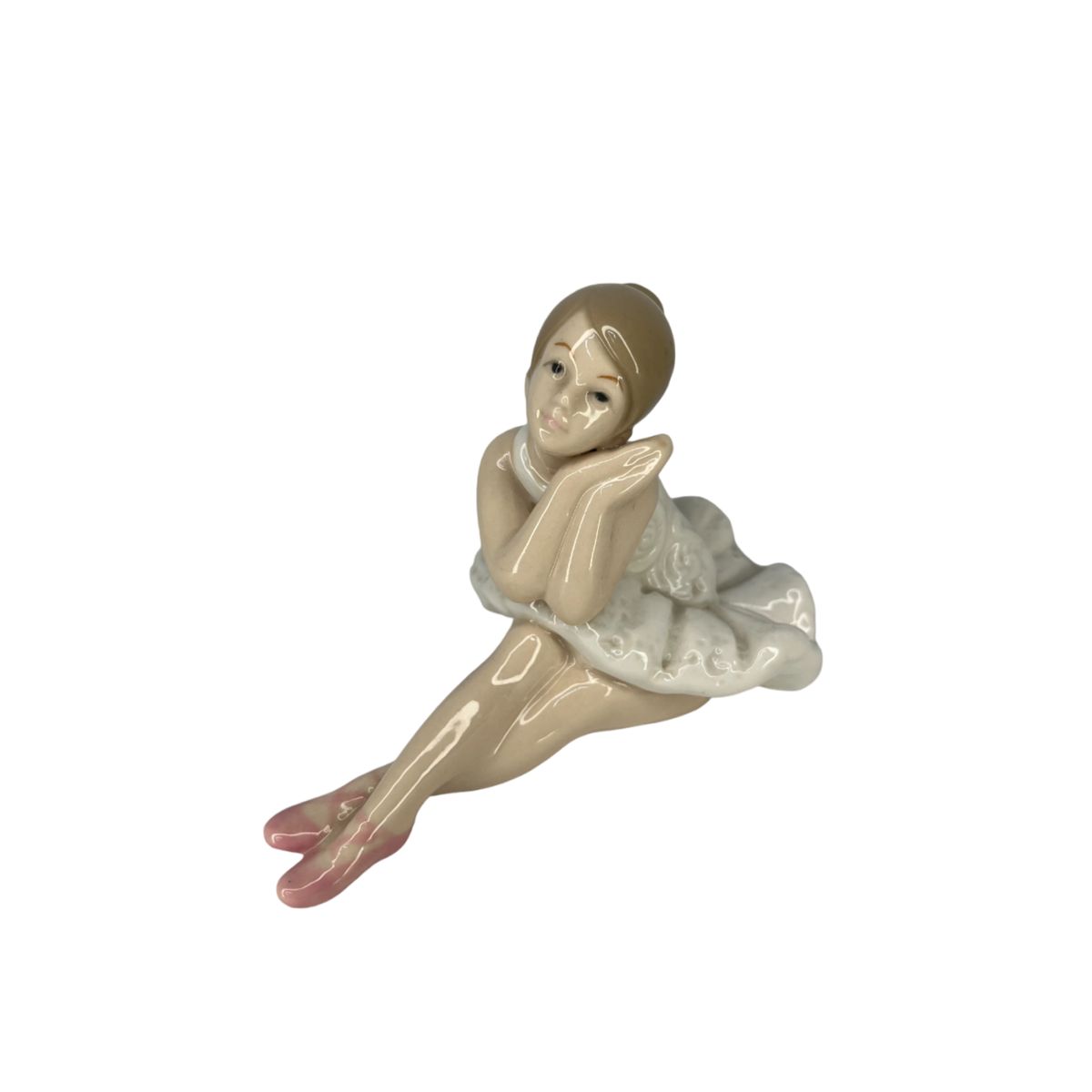 GENERICO - FIGURA BAILARINA BLANCO 8x4x11 cm (ZA19-939)