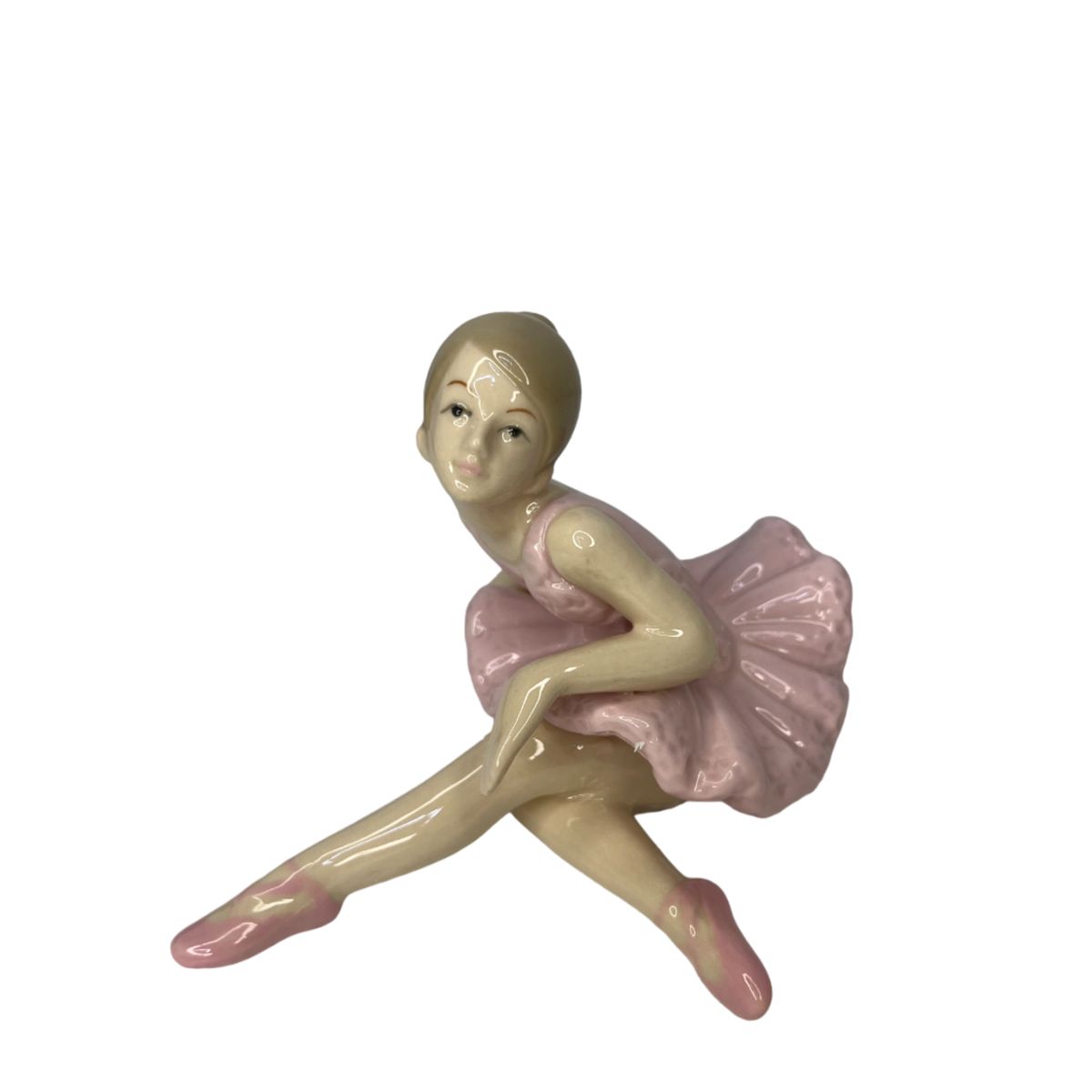 GENERICO - FIGURA BAILARINA ROSA 13x14x10 (ZA19-940)