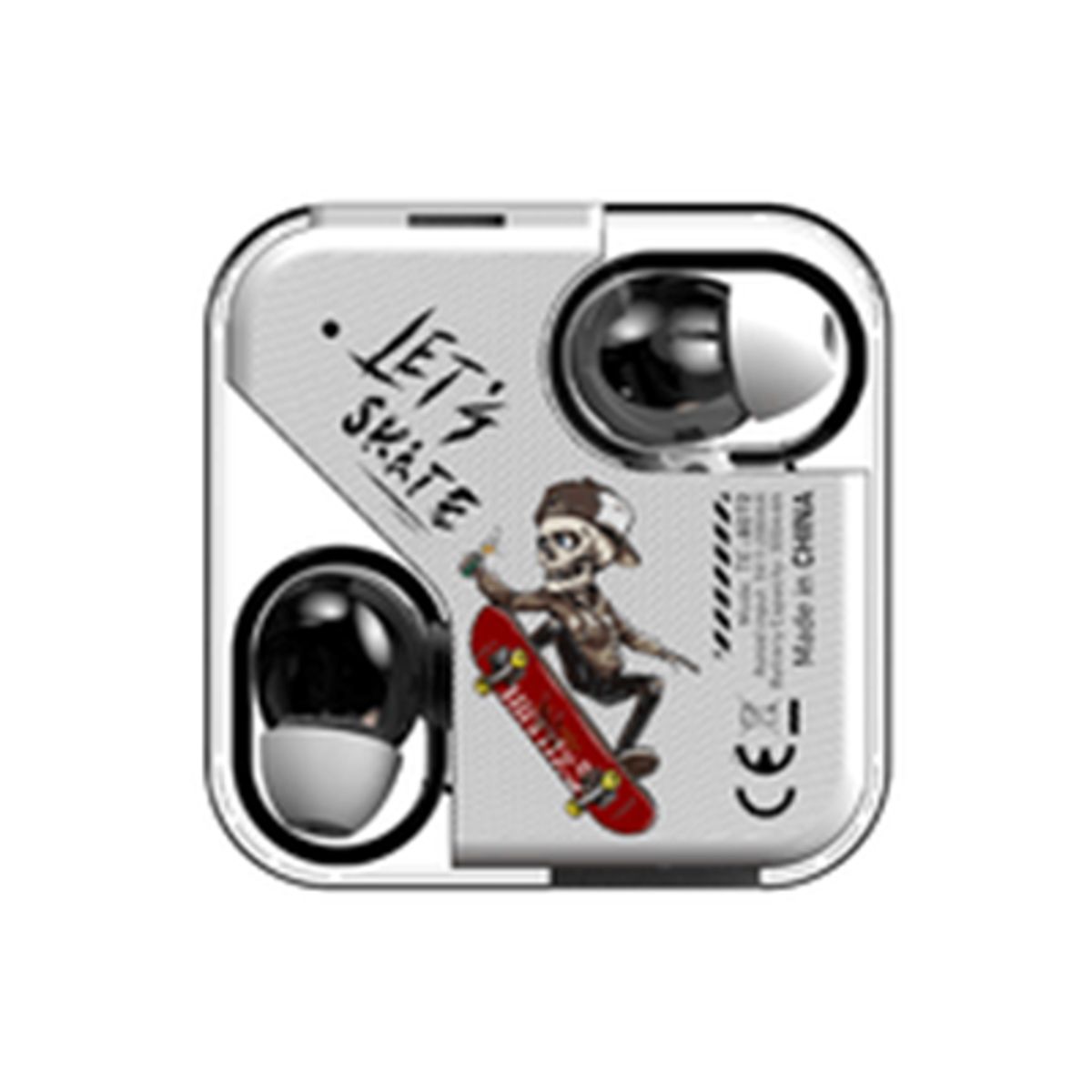 TEROS - Audífonos Teros TE-8072N Bluetooth TWS Blanco