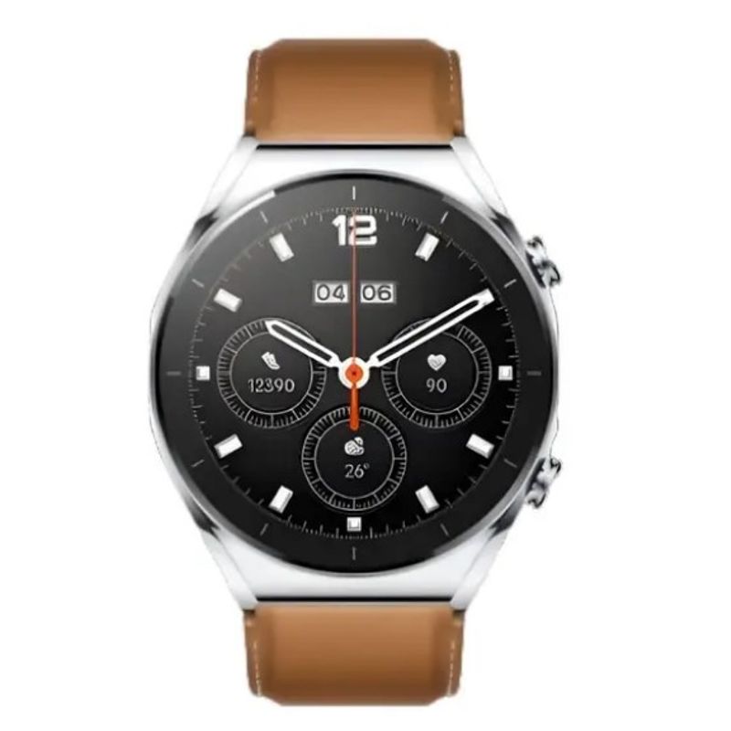 XIAOMI - Watch S1 AMOLED 1.43 " Smartwatch Silver.