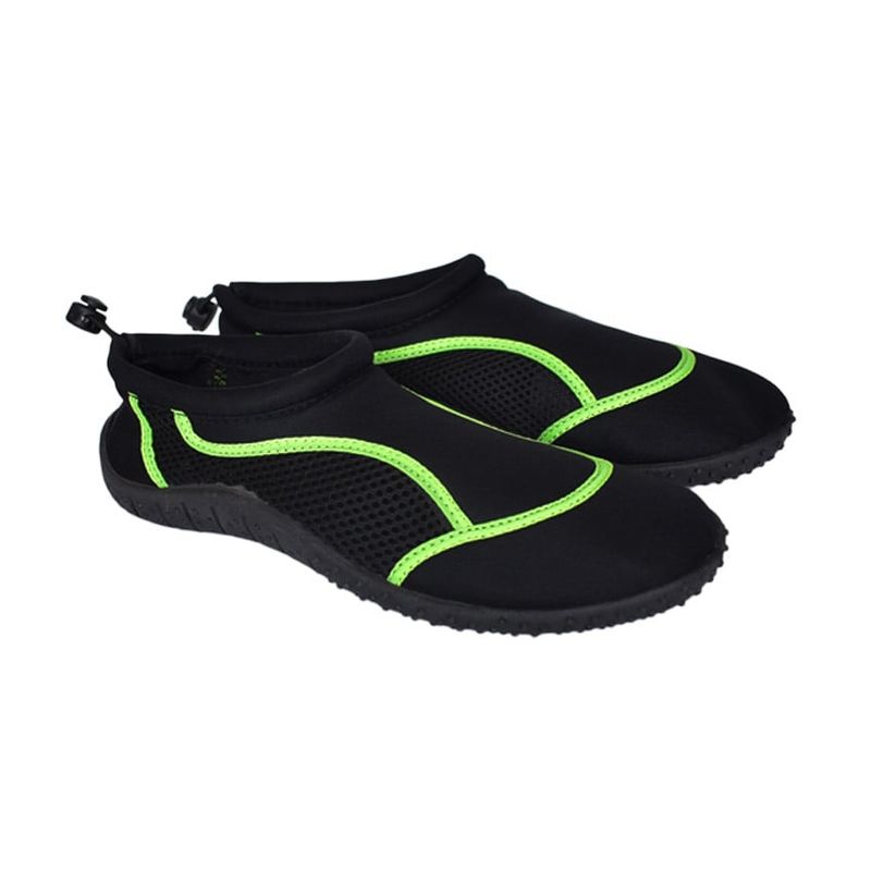 GENERICO - AQUASHOES - ZAPATILLAS DE AGUA PUNTA SAL NEGRO VERDE 39 AL 44