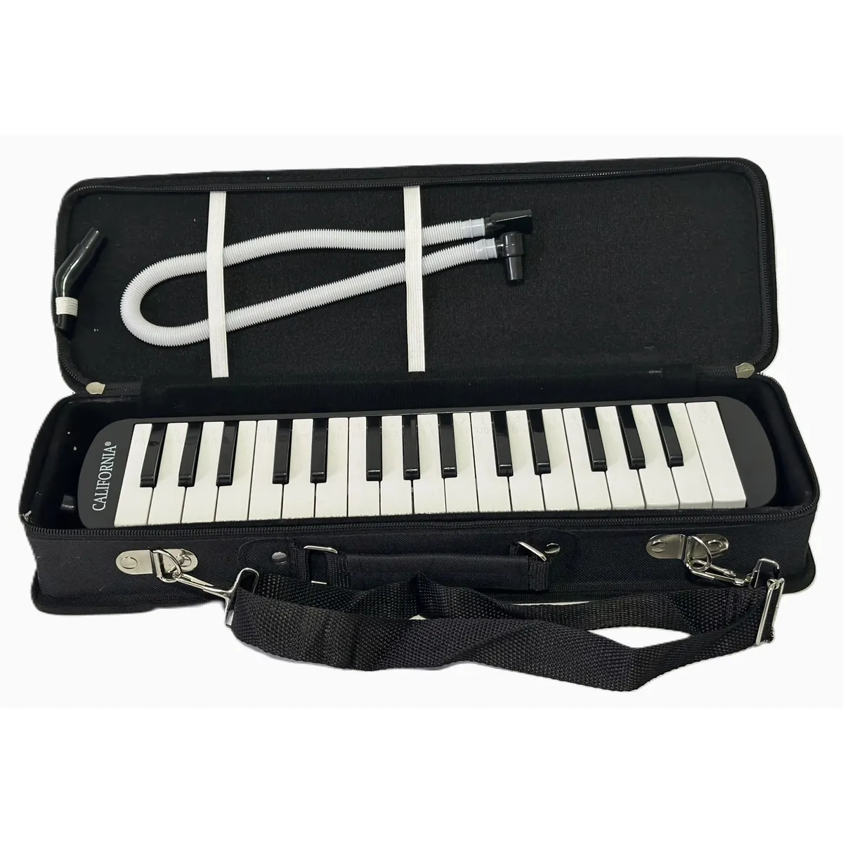CALIFORNIA - Melódica California 32 Teclas con Estuche Rígido - Negro