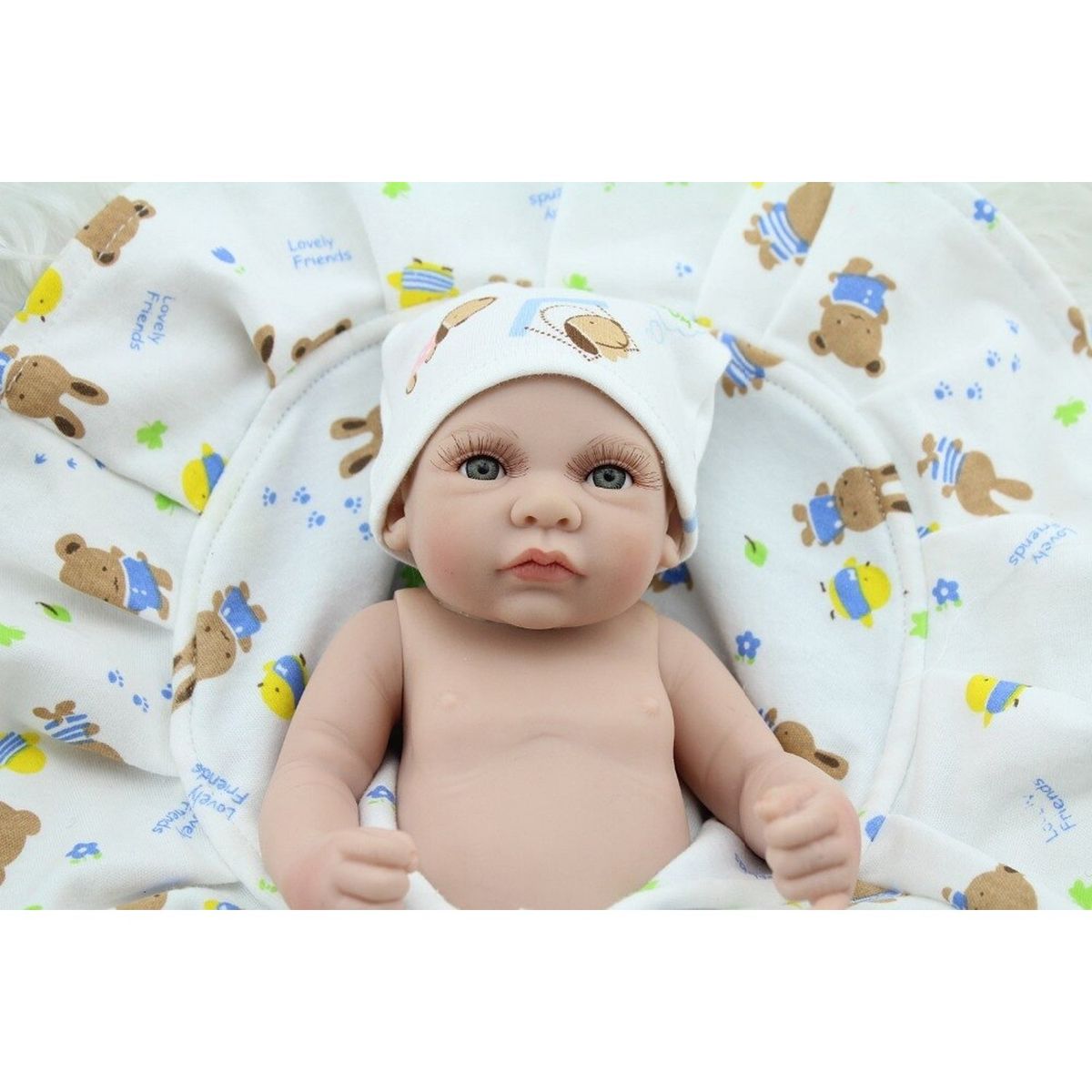 TIOZONEY - Muñeca bebe reborn vinilo de silicona juguetes