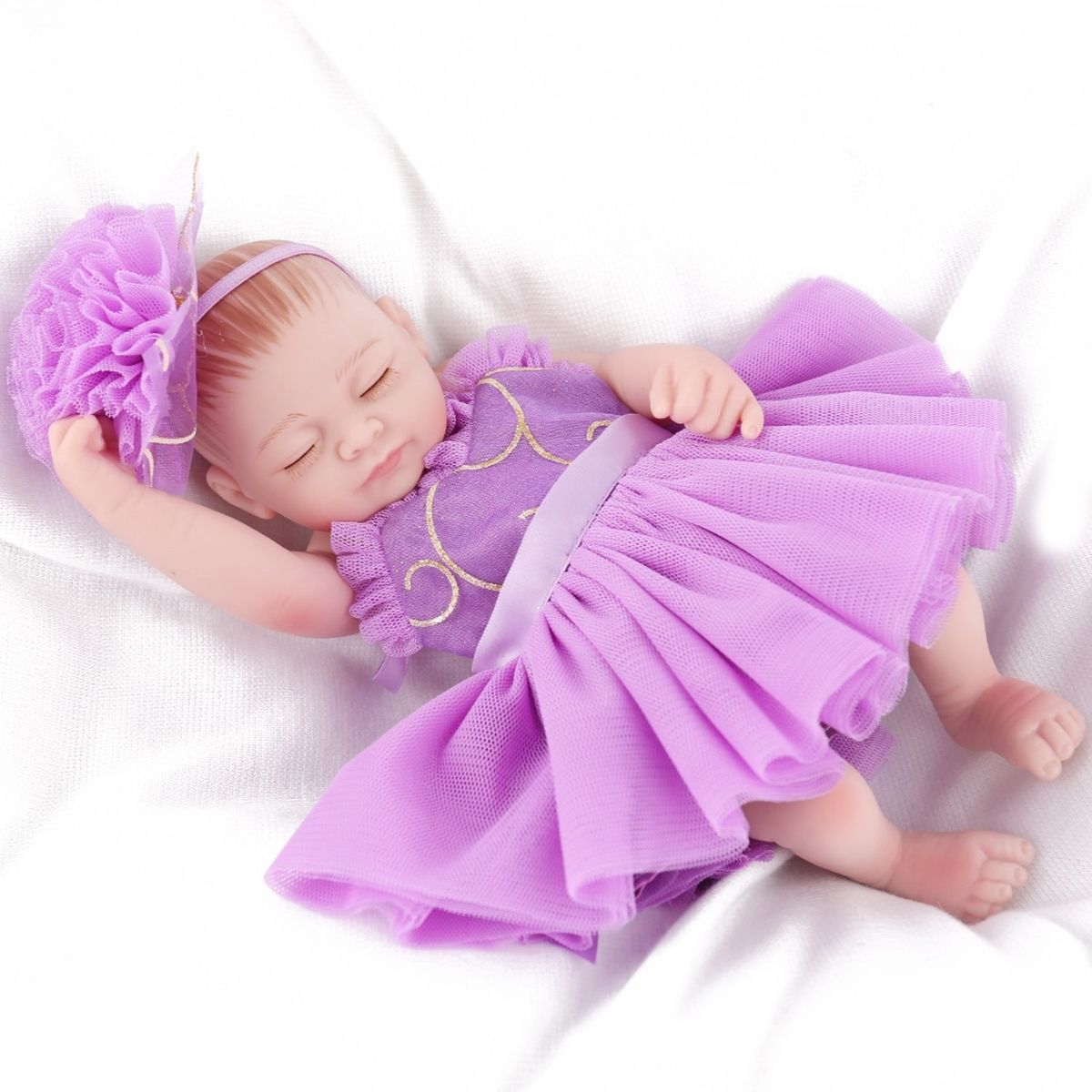 TIOZONEY - Muñeca bebe reborn vinilo de silicona juguetes