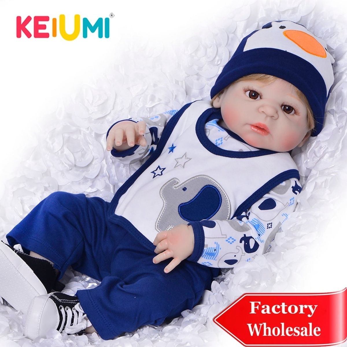 TIOZONEY - Muñeca bebe reborn vinilo de silicona juguetes