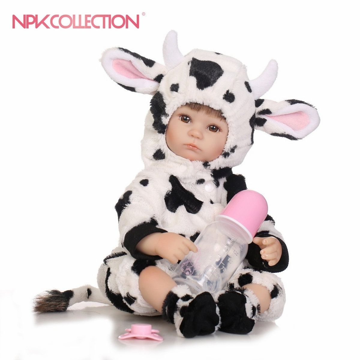 TIOZONEY - NPK 18 pulgadas 40CM silicona hecha a mano vinilo chica bebés Reborn a