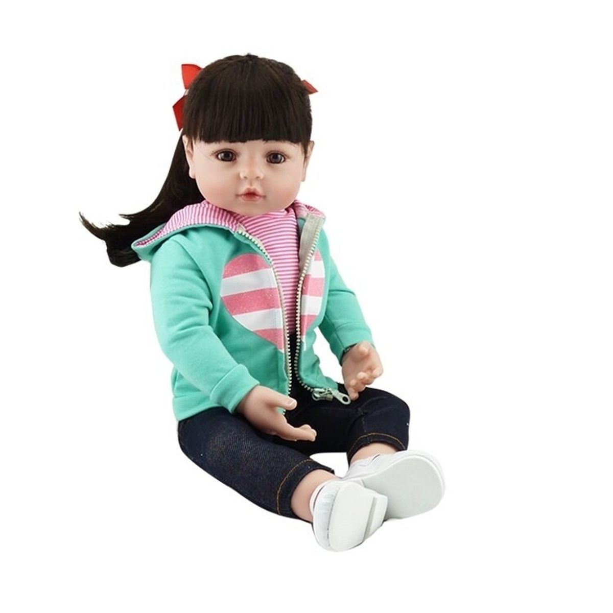 TIOZONEY - Npk suave hecha a mano 48cm silicona vinilo reborn baby Dolls Reborn m