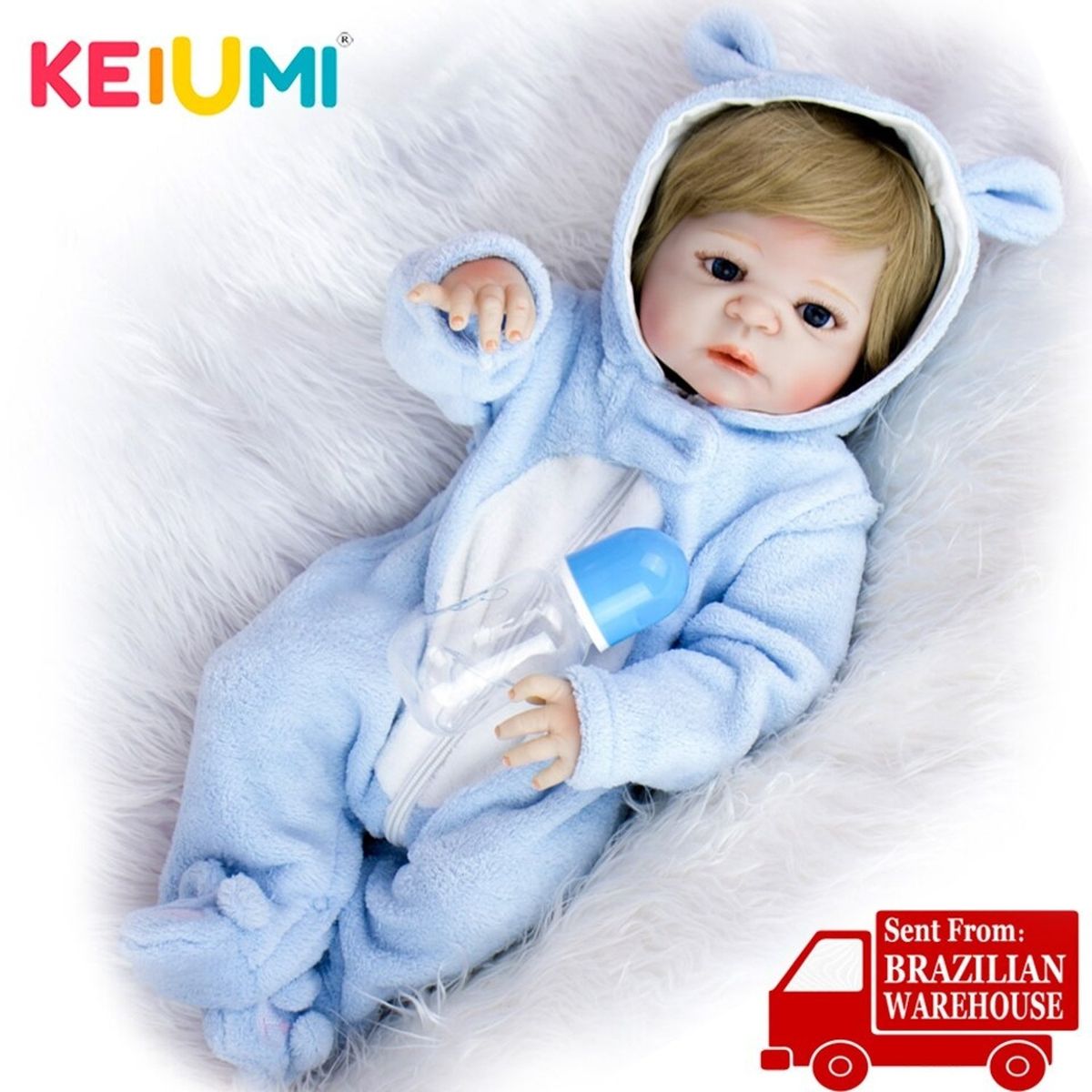 TIOZONEY - Muñeca bebe reborn vinilo de silicona juguetes