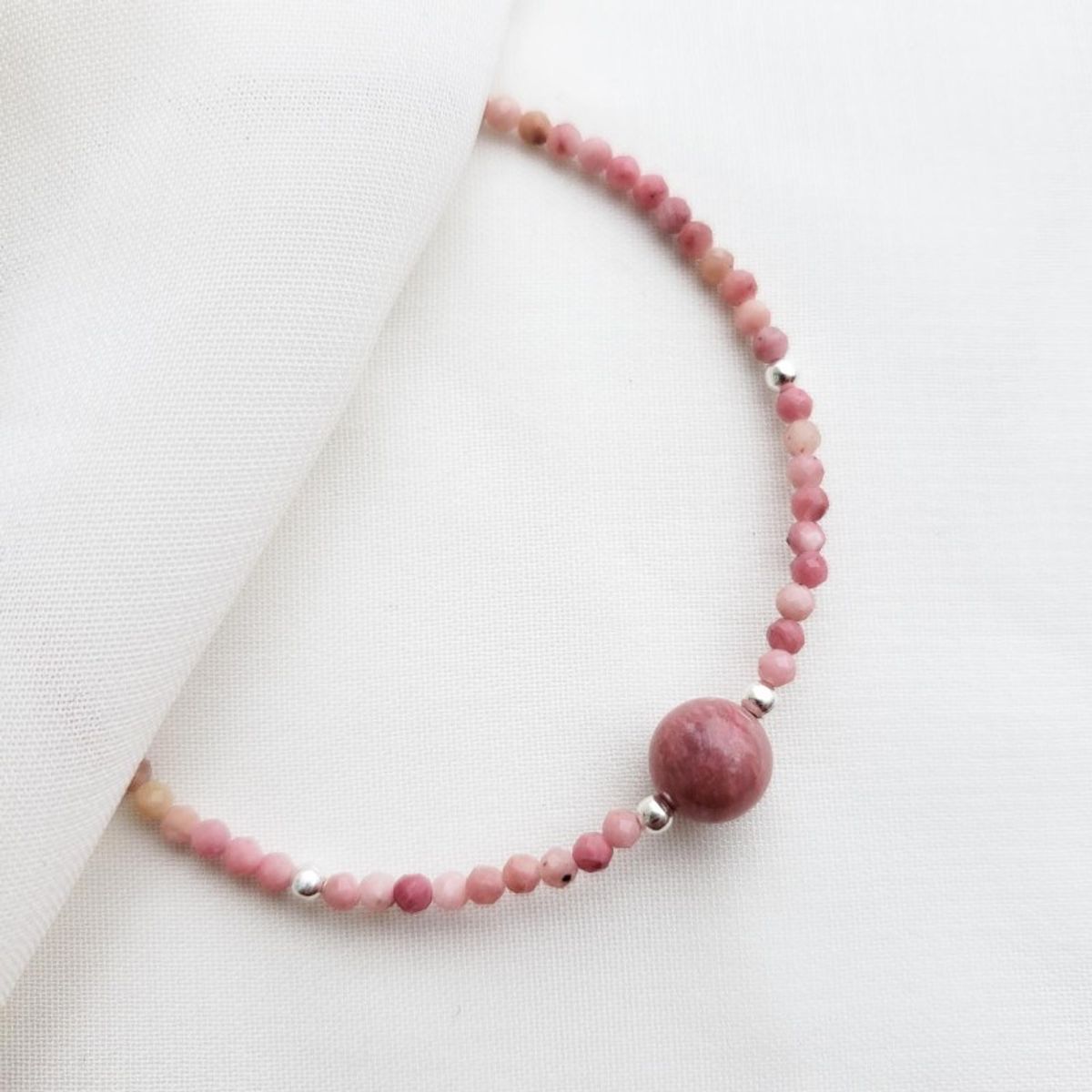 INTUERI - Pulsera Ame Rodonita