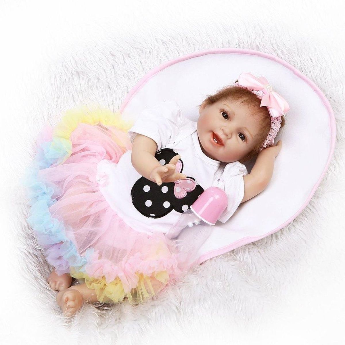 TIOZONEY - NPK Simulation Baby Reborn Doll Toy Silicona Realista Recién nacido pa
