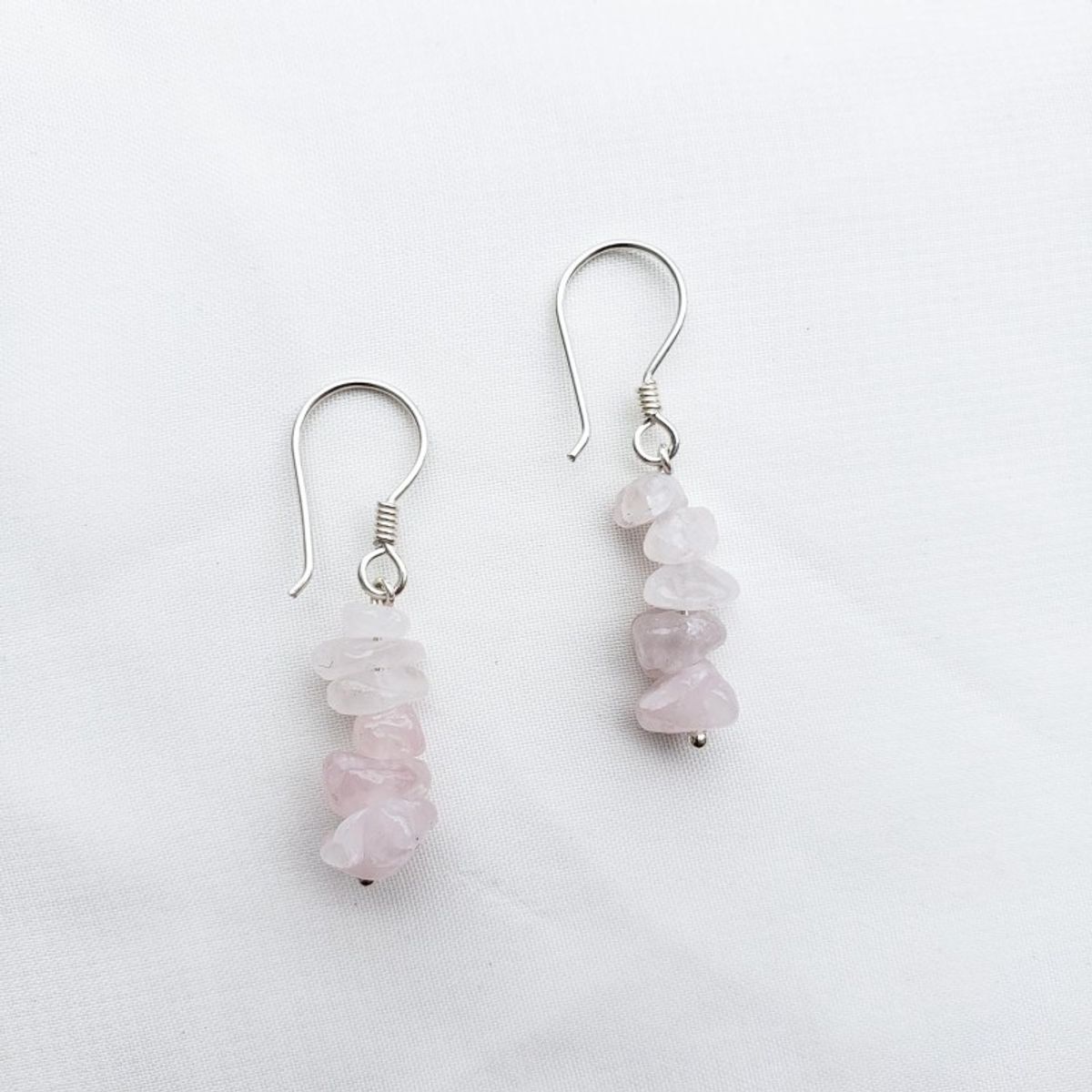 INTUERI - Aretes Apacheta Cuarzo Rosa