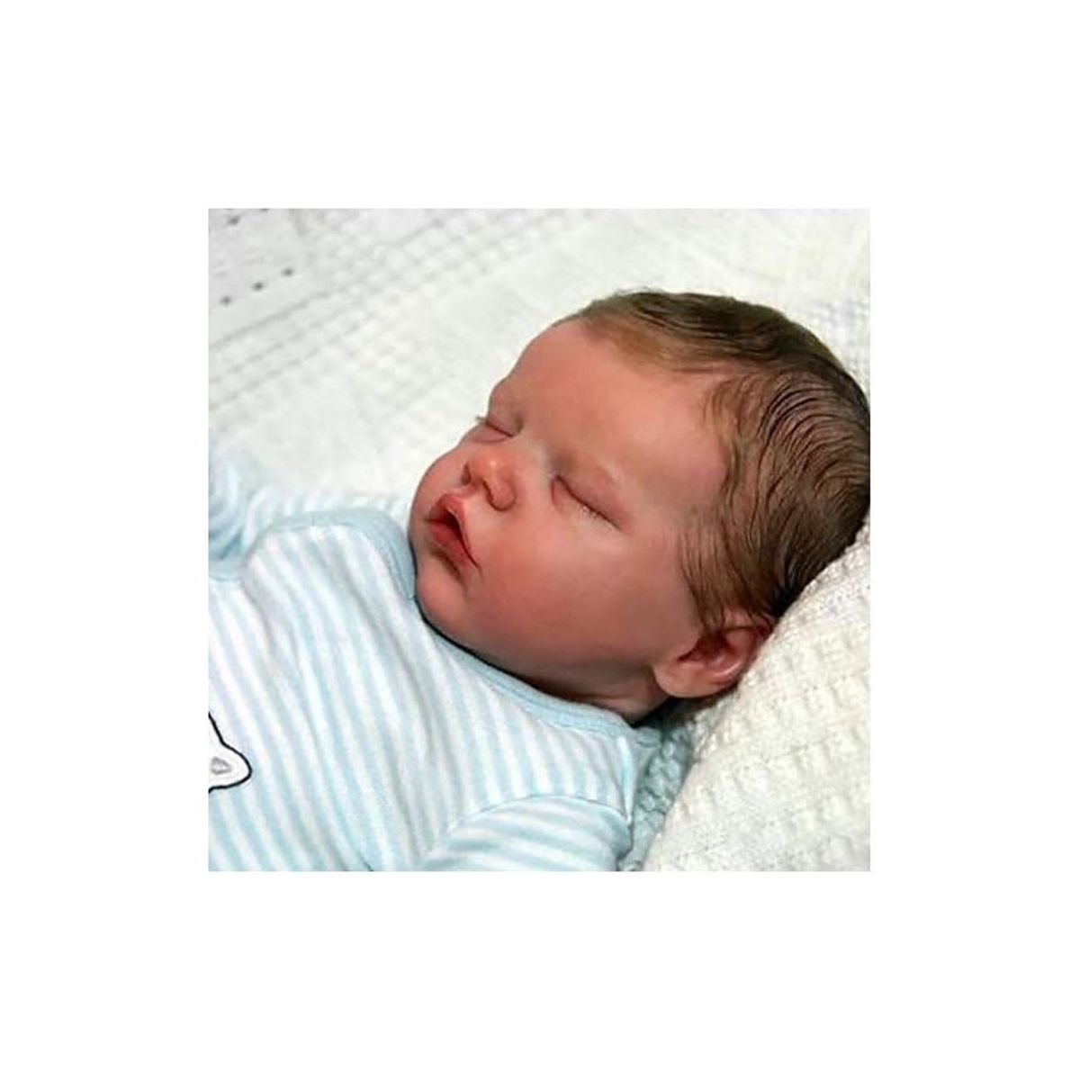 TIOZONEY - Muñeca bebe reborn vinilo de silicona juguetes para 45cm