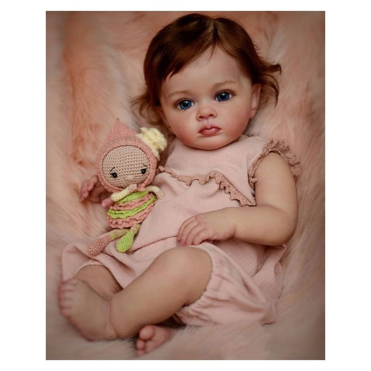 TIOZONEY - Muñeca bebe reborn vinilo de silicona juguetes para 55cm