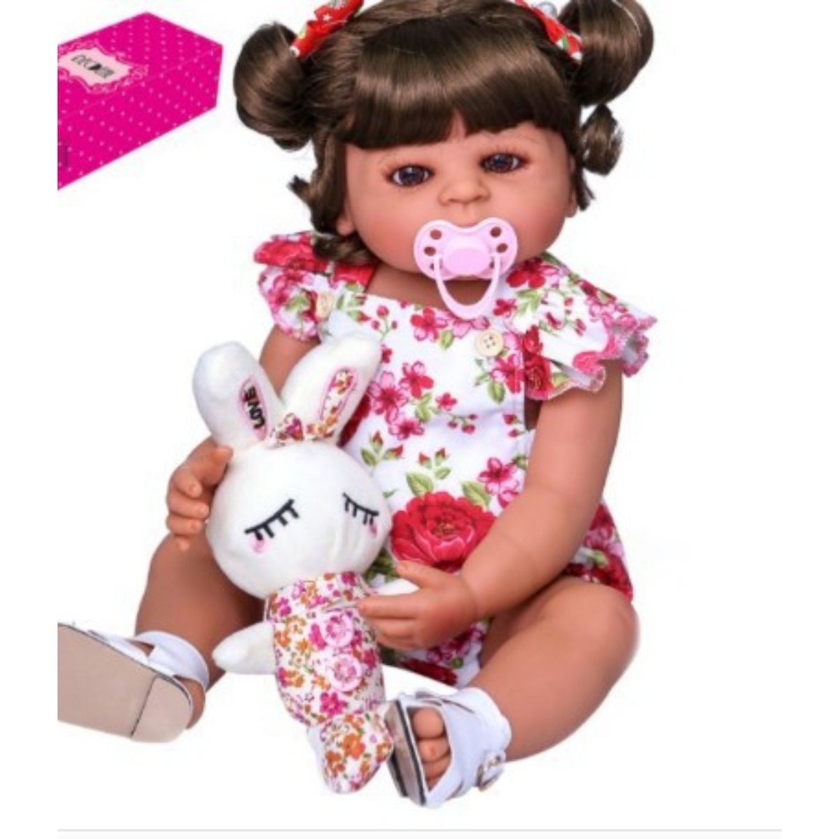 TIOZONEY - Muñeca bebe reborn vinilo de silicona juguetes para 55cm