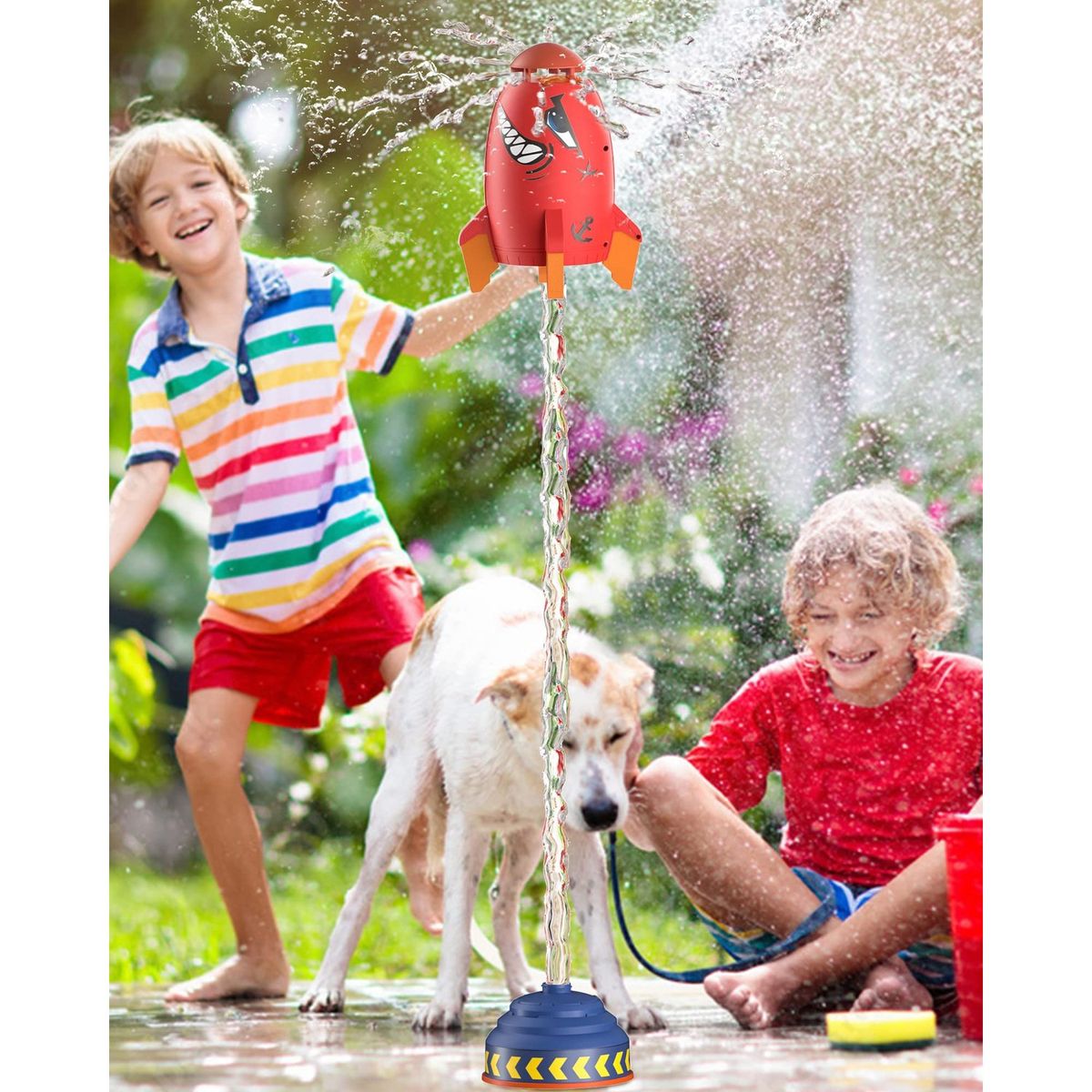 TIOZONEY - Cohete Lanzado por Chorro de Agua