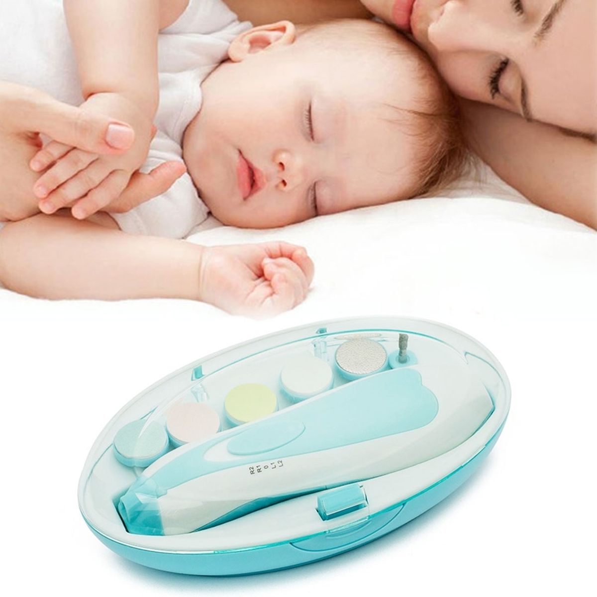 TIOZONEY - 6 en 1 bebé Cortauñas Manicura