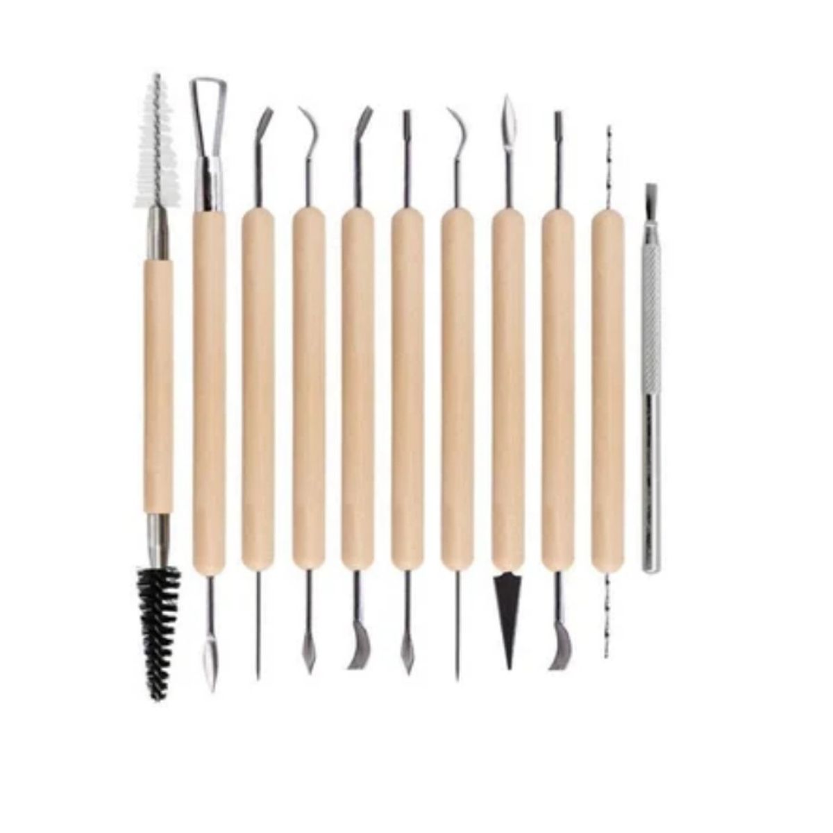 TIOZONEY - 61 PCS Juego de Herramientas de arcilla cerámica