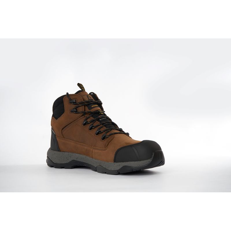 NORSEG - Bota de seguridad para hombre cuero nobuck viper ct marrón norseg safety NORSEG