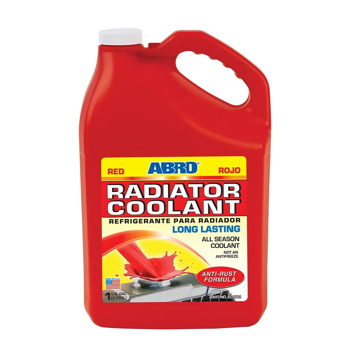 ABRO - ABRO Refrigerante para Radiador Rojo EC-502