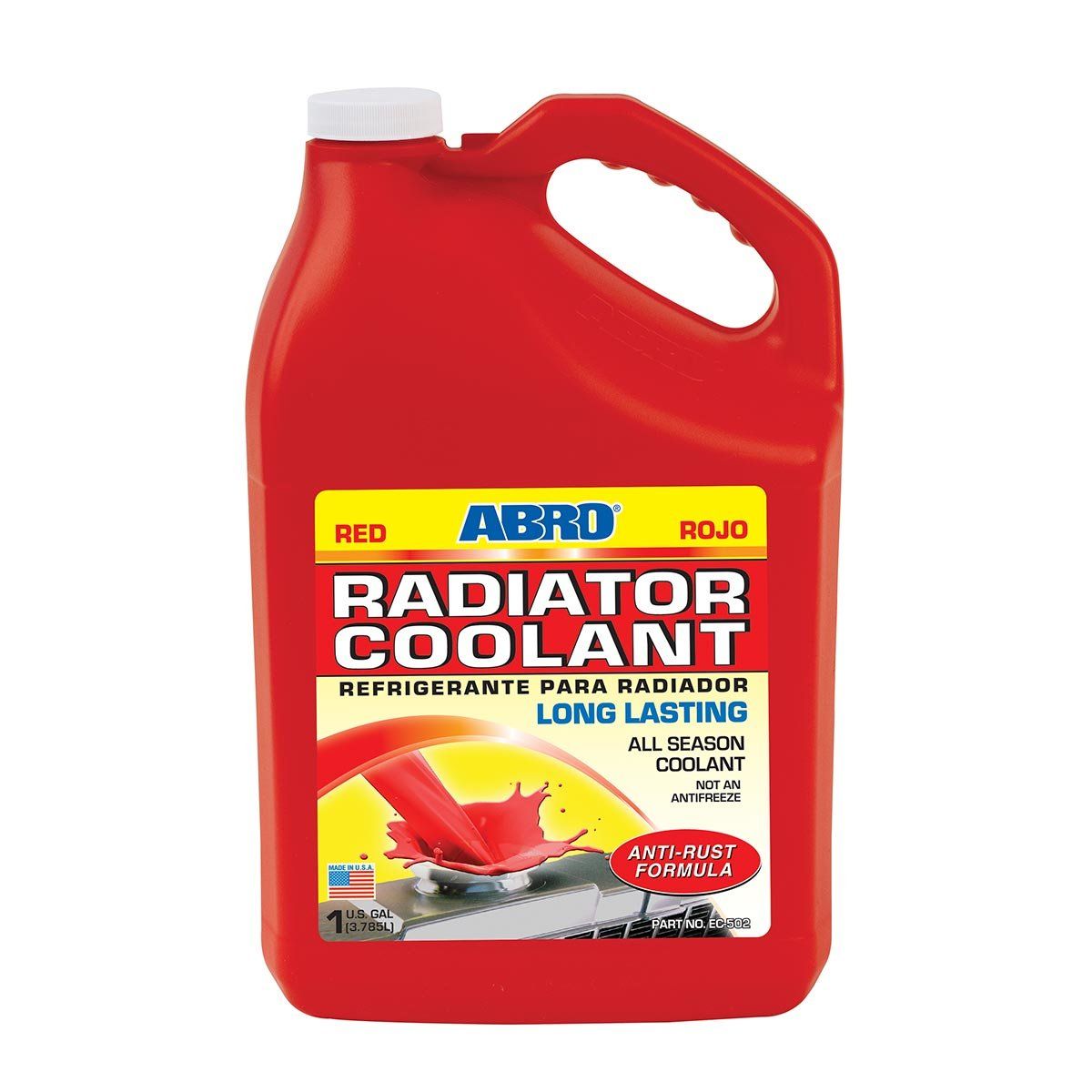 ABRO - ABRO Refrigerante para Radiador Rojo EC-502