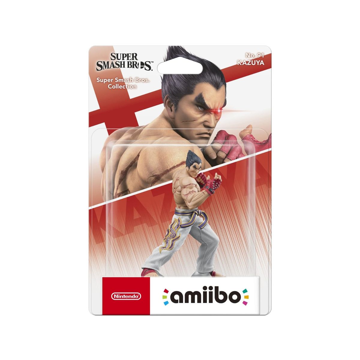 NINTENDO - Amiibo Super Smash Bros Kazuya Nintendo Switch.