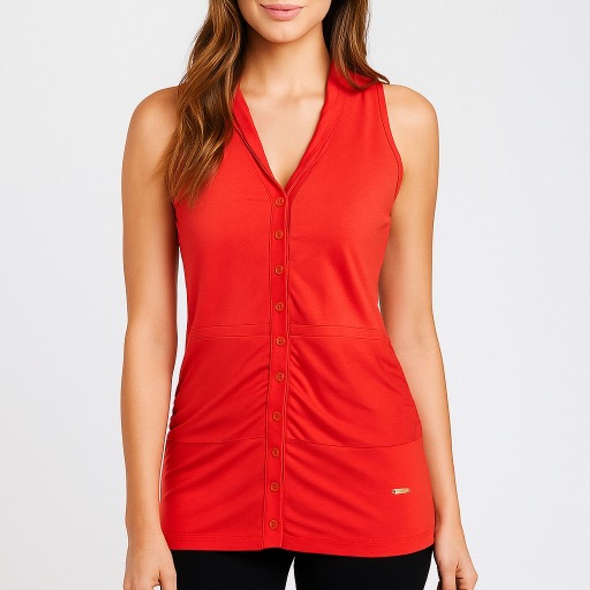 AMA OUTFITTERS - Chalecos Sleeves algodon mujer